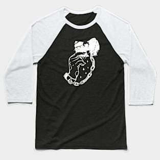 manacles handcuffs wutang white Baseball T-Shirt